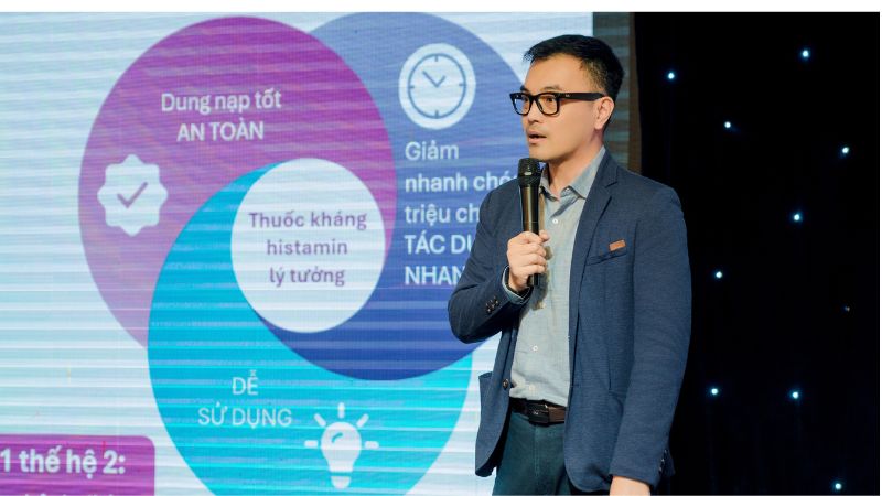 ThS.BS.CKII Hoàng Long cập nhật kiến thức về kiểm soát histamine và triệu chứng dị ứng ThS.BS.CKII Hoàng Long cập nhật kiến thức về kiểm soát histamine và triệu chứng dị ứng