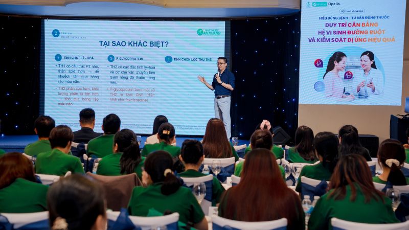 ThS.DS. Nguyễn Minh Quân ôn tập kiến thức về thuốc kháng histamine và probiotic trong thực hành dược ThS.DS. Nguyễn Minh Quân ôn tập kiến thức về thuốc kháng histamine và probiotic trong thực hành dược