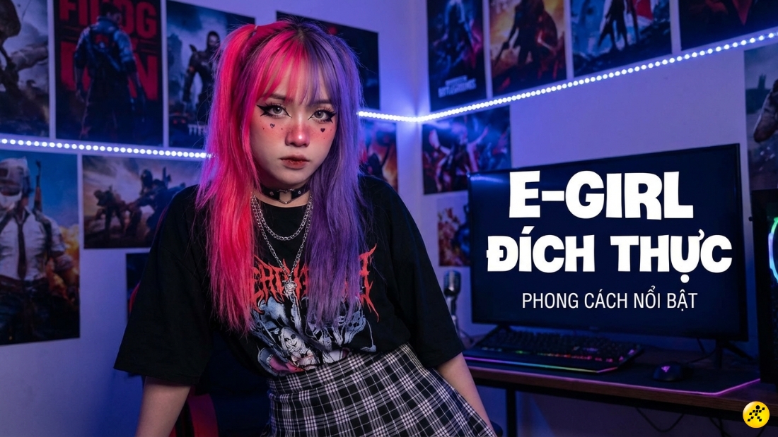 Đặc điểm nhận dạng chuẩn E-girl