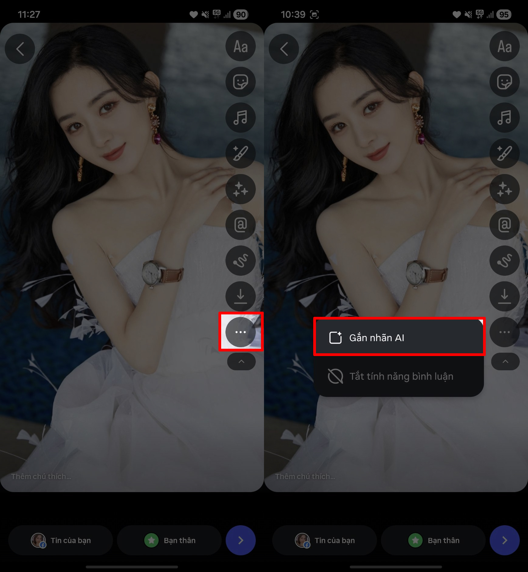 Cách chỉnh ảnh hiệu ứng Flash trên Instagram
