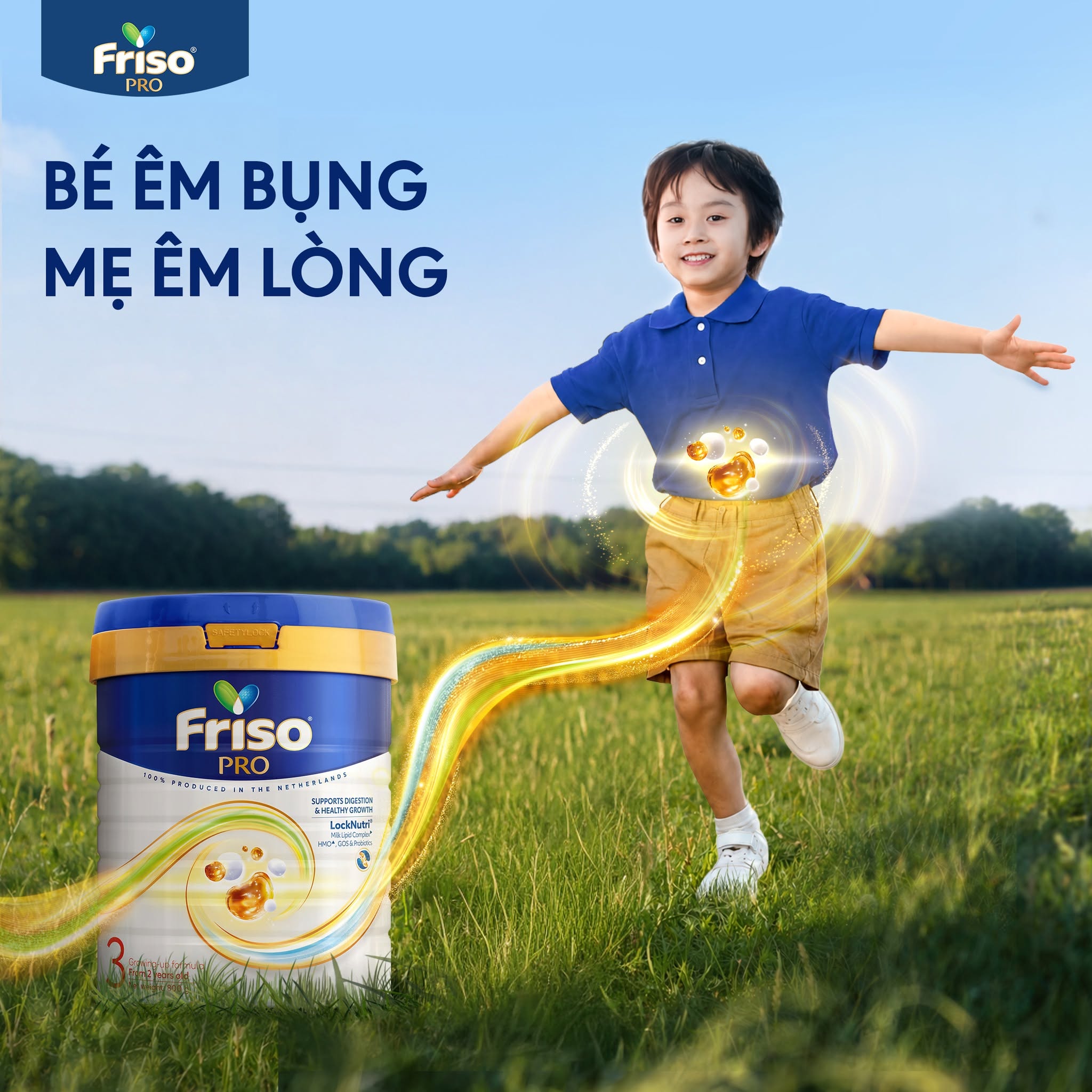 Chọn sữa Friso Pro cho bé một hệ đường ruột khoẻ mạnh Chọn sữa Friso Pro cho bé một hệ đường ruột khoẻ mạnh