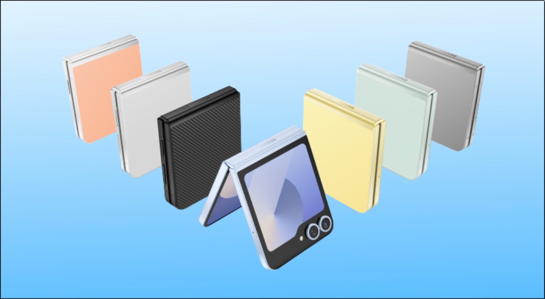 Bảng màu Samsung Galaxy Z Flip 6 