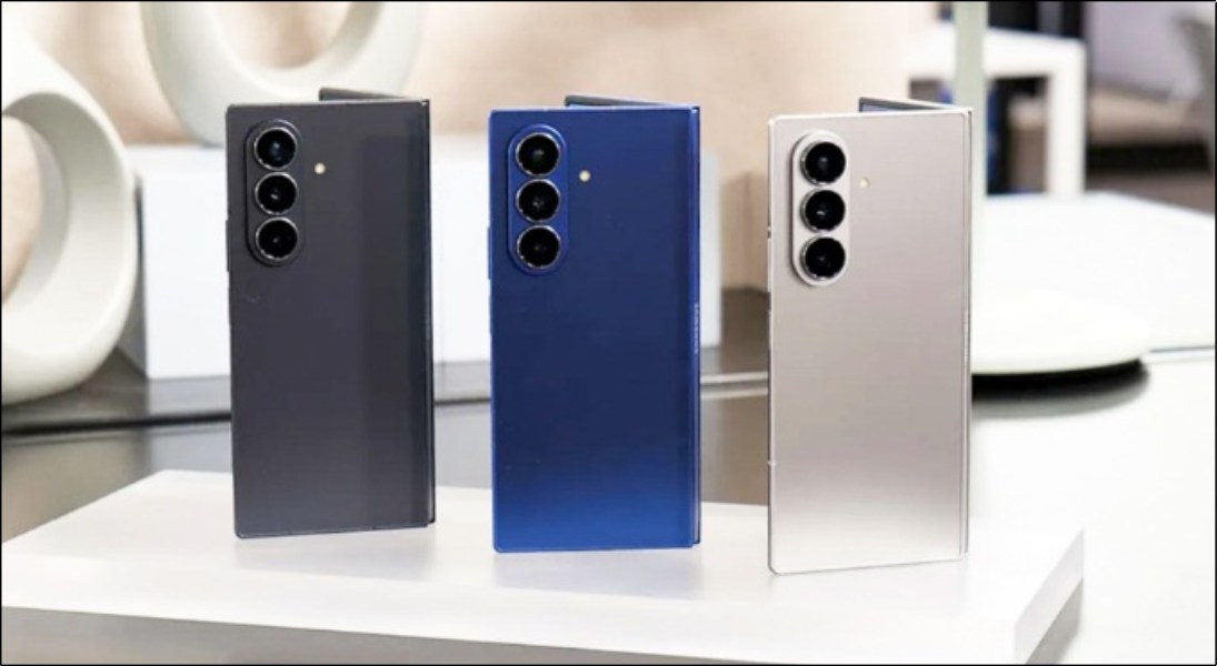 Bảng màu đa dạng phong cách của Samsung Galaxy Z Fold 7
