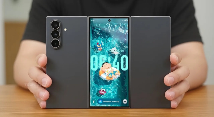 Samsung Galaxy Z TriFold tích hợp màn hình phụ 6,5 inch 