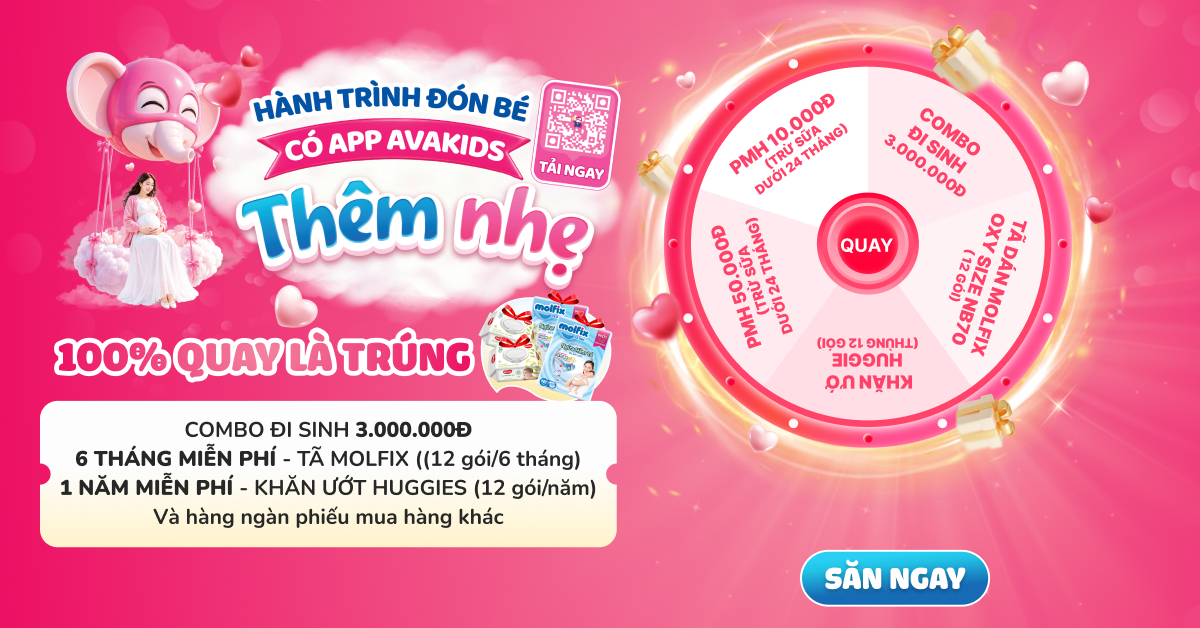 Game hành trình đón bé, quay là trúng cùng AVAKids