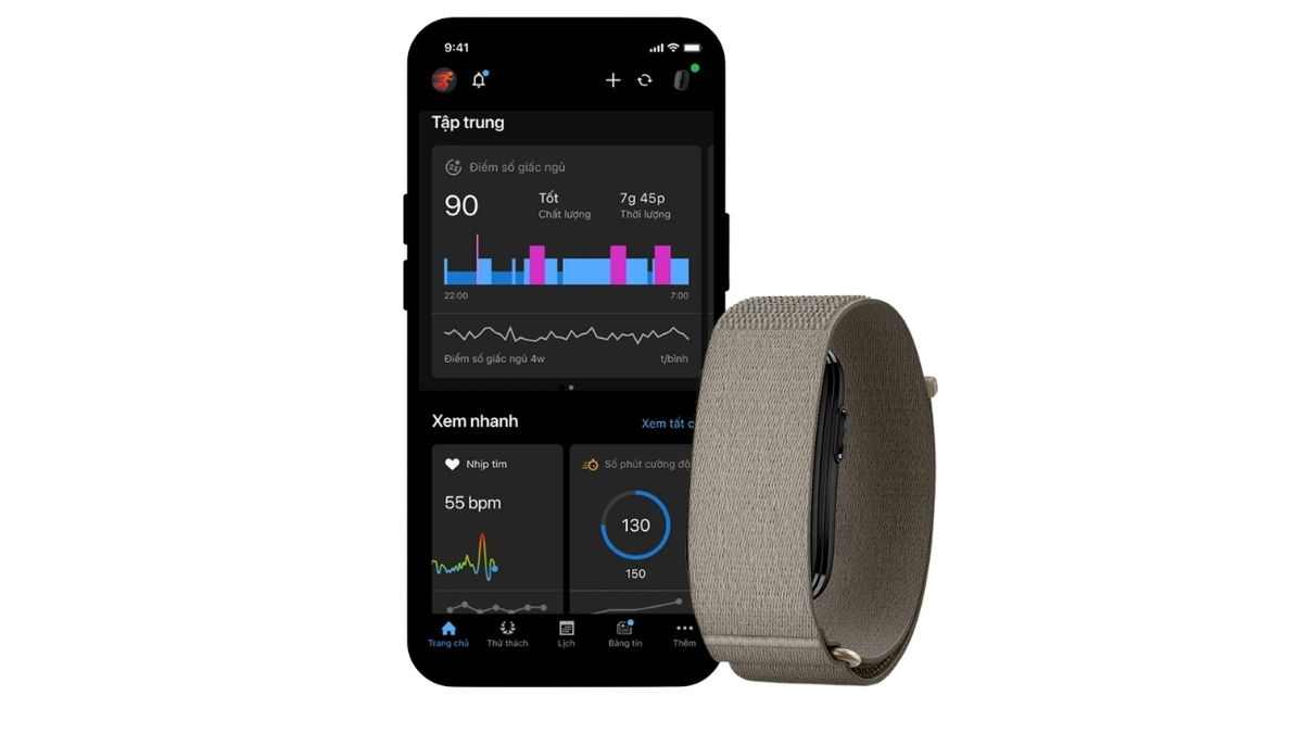 Đồng bộ dễ dàng trên ứng dụng Garmin Connect Đồng bộ dễ dàng trên ứng dụng Garmin Connect