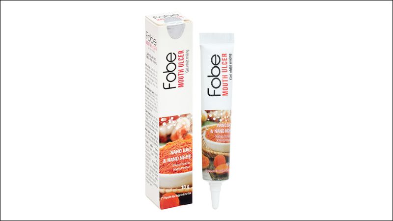 Gel bôi nhiệt miệng Fobe Mouth Ulcer tuýp 10g