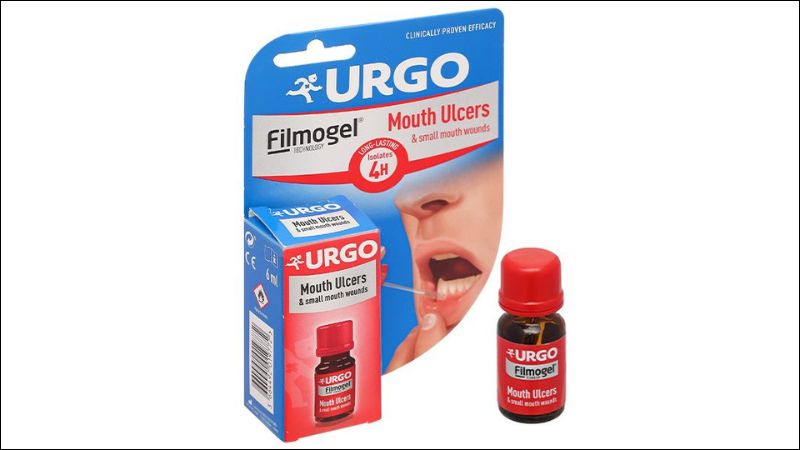 Công dụng bảo vệ và hỗ trợ điều trị nhiệt miệng của Urgo Mouth Ulcers Công dụng bảo vệ và hỗ trợ điều trị nhiệt miệng của Urgo Mouth Ulcers