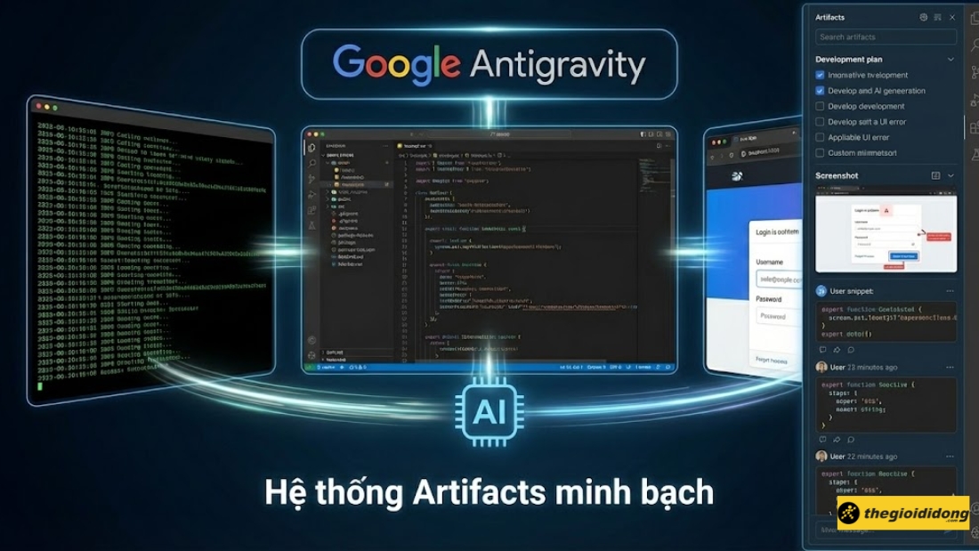 Hệ thống "Artifacts" minh bạch Hệ thống "Artifacts" minh bạch