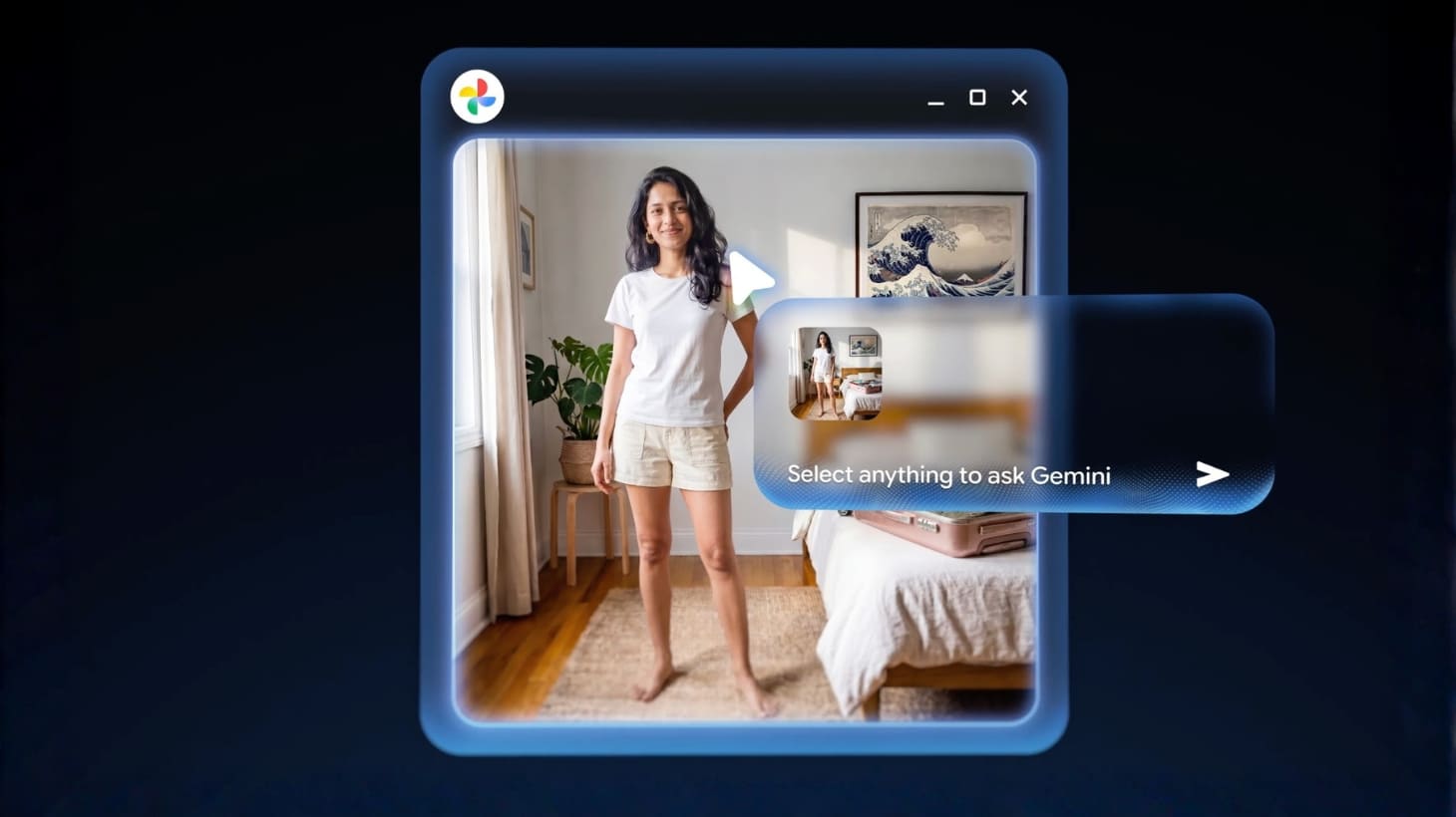 Lắc chuột để chat ngay với Gemini
