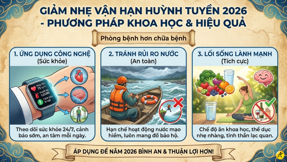 C&aacute;ch h&oacute;a giải hạn Huỳnh Tuyền khoa học