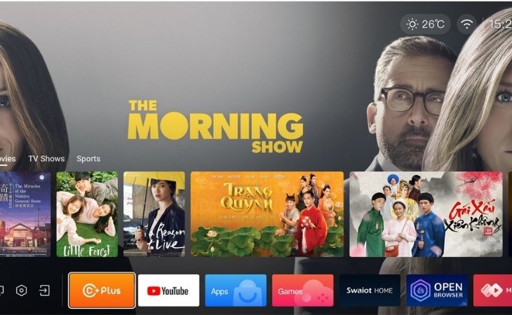 Giao diện trực quan dễ hiểu của hệ điều hành Coolita OS  