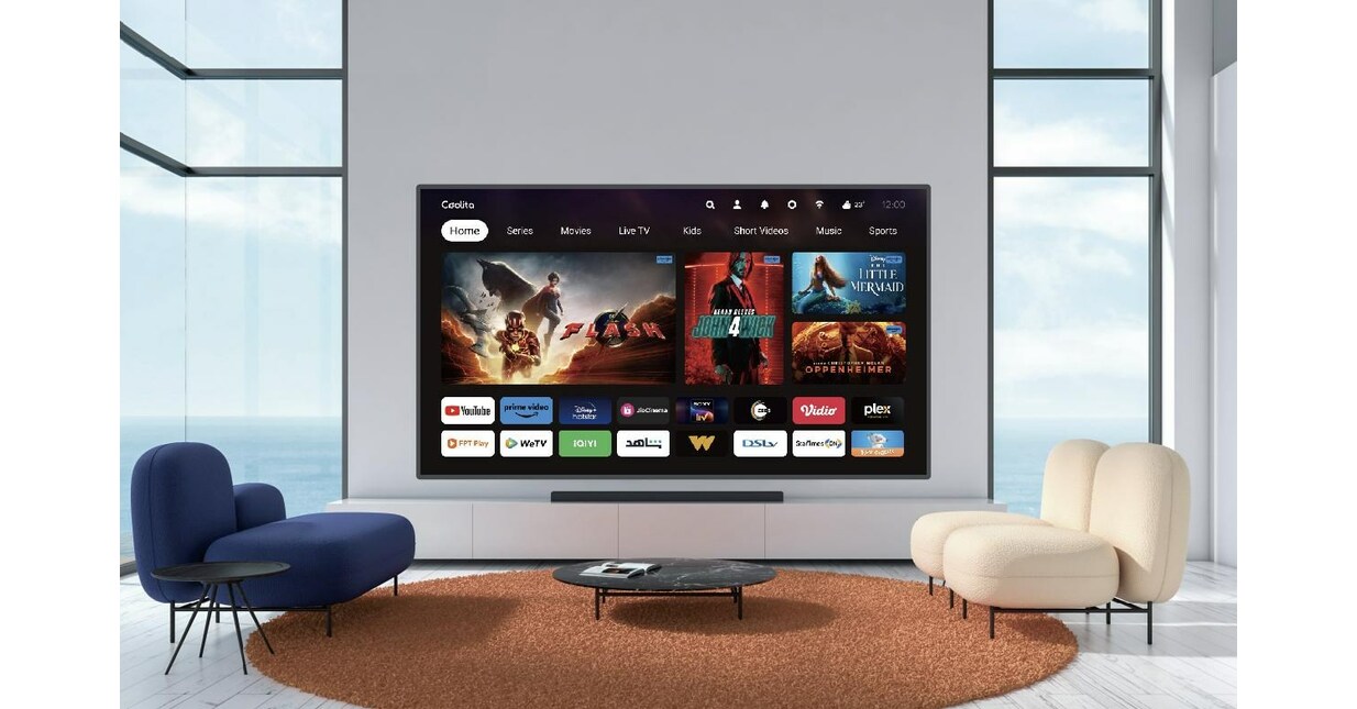 Hệ điều hành Coolita dễ sử dụng, dễ kết nối và chia sẻ bằng điện thoại