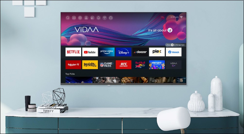 VIDAA lý tưởng cho các gia đình có người lớn tuổi và trẻ nhỏ, vì hệ điều hành này rất dễ làm quen và sử dụng VIDAA lý tưởng cho các gia đình có người lớn tuổi và trẻ nhỏ, vì hệ điều hành này rất dễ làm quen và sử dụng