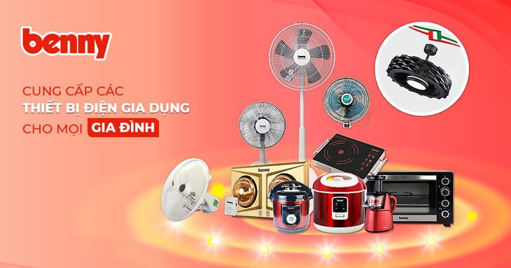 Benny là thương hiệu điện gia dụng nổi tiếng đến từ Malaysia