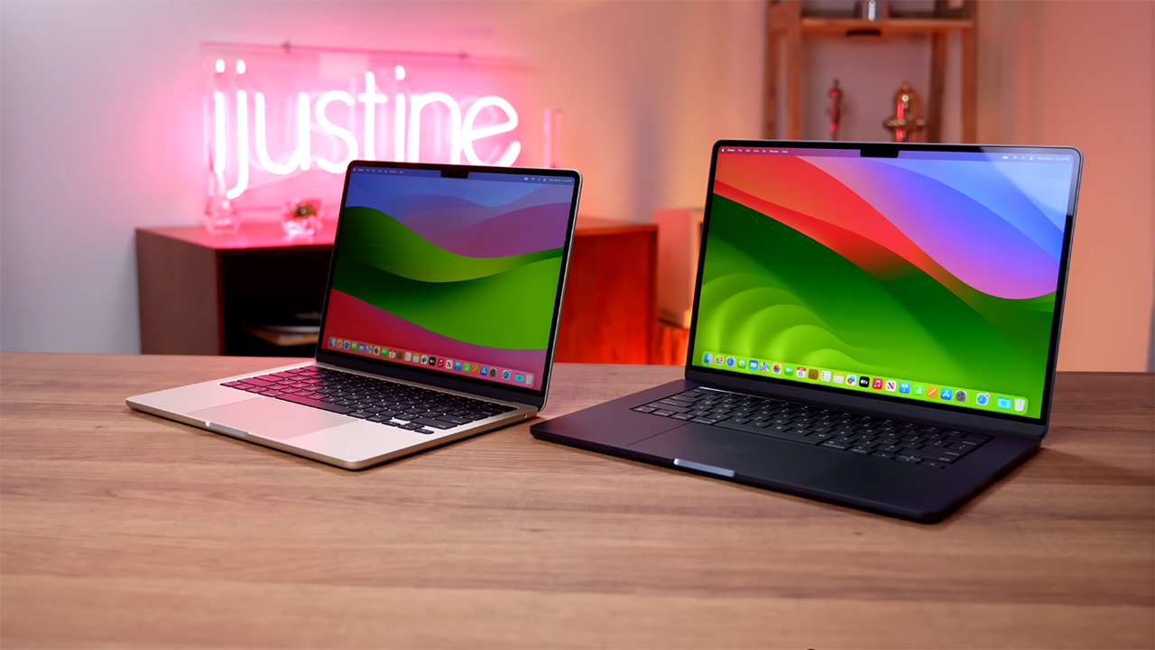 (Hình ảnh thực tế màn hình MacBook) (Hình ảnh thực tế màn hình MacBook)