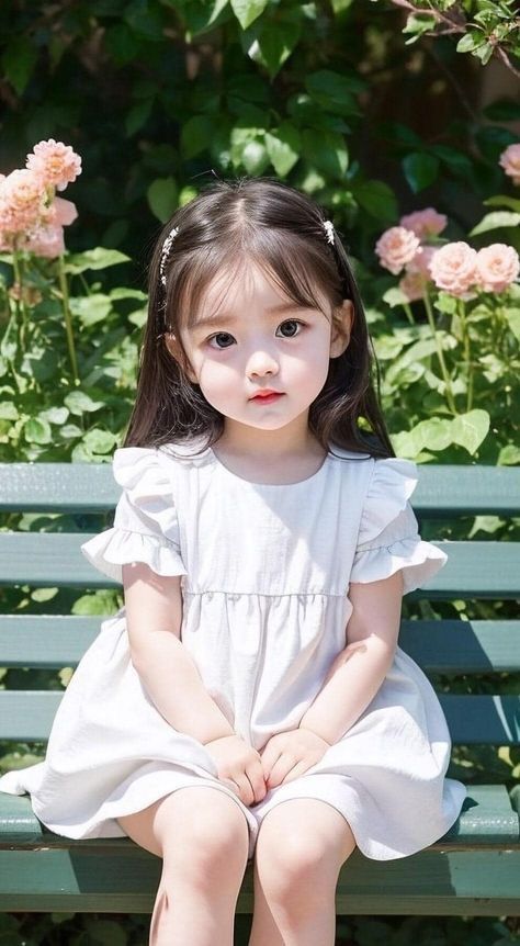 Hình nền em bé gái dễ thương 2 Hình nền em bé gái dễ thương 2