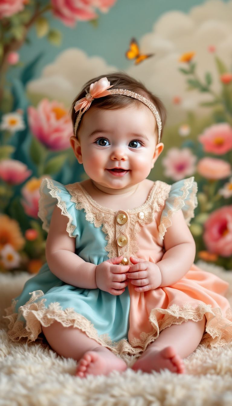 Hình nền em bé gái dễ thương 11 Hình nền em bé gái dễ thương 11