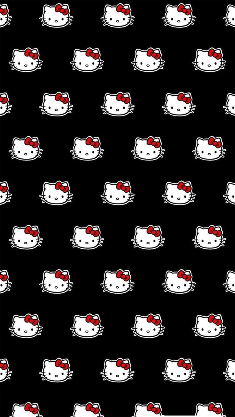 H&igrave;nh nền Hello Kitty c&aacute; t&iacute;nh cho iPhone