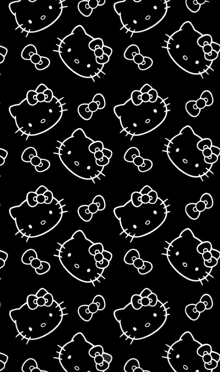 H&igrave;nh nền Hello Kitty c&aacute; t&iacute;nh cho iPhone