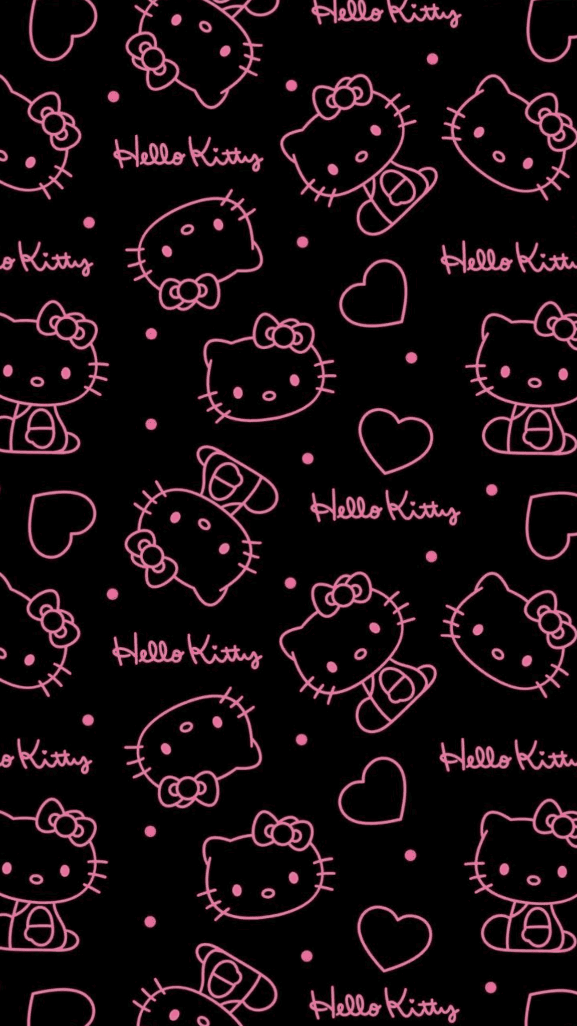 H&igrave;nh nền Hello Kitty c&aacute; t&iacute;nh cho iPhone