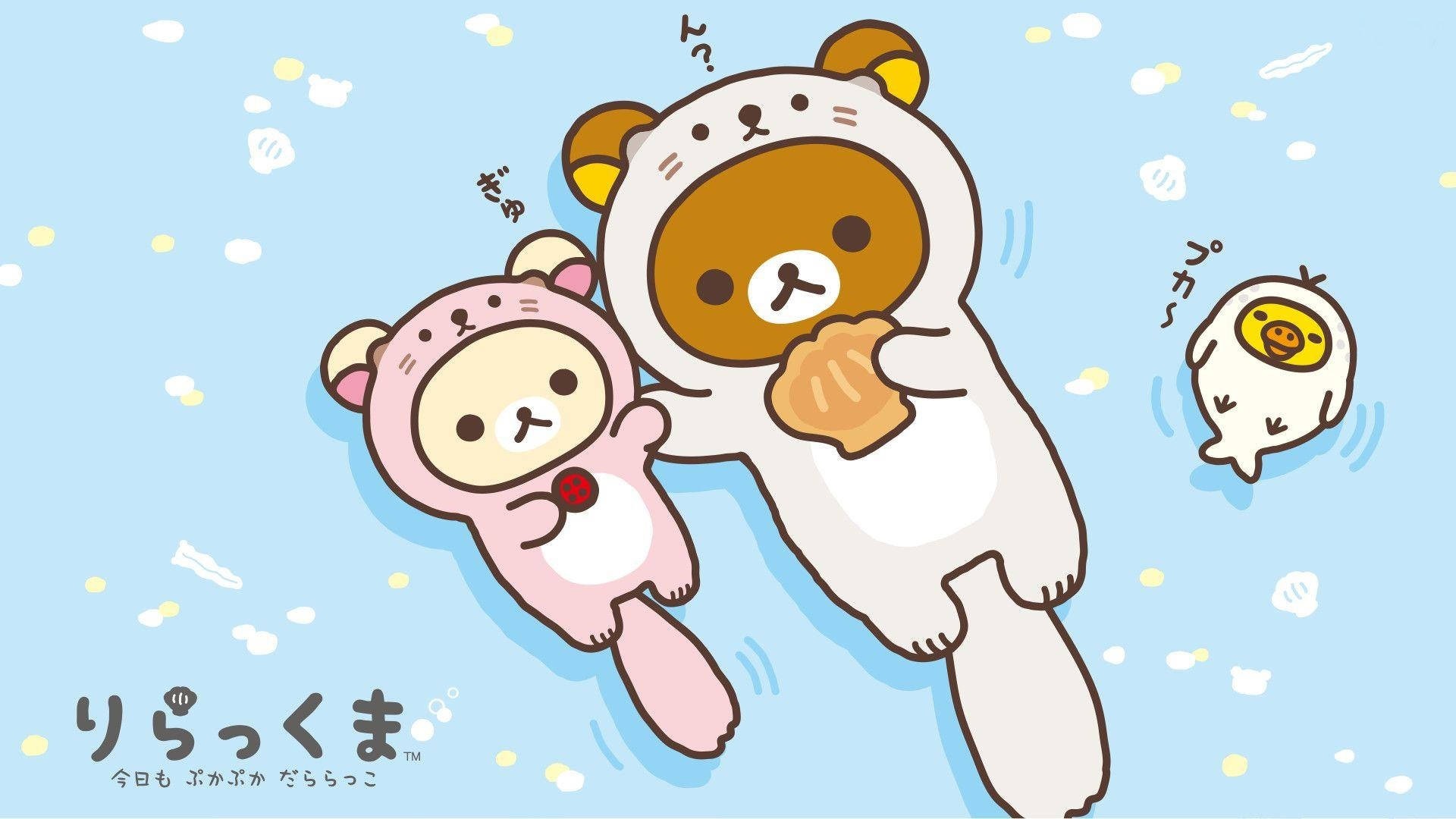 H&igrave;nh nền gấu đ&aacute;ng y&ecirc;u