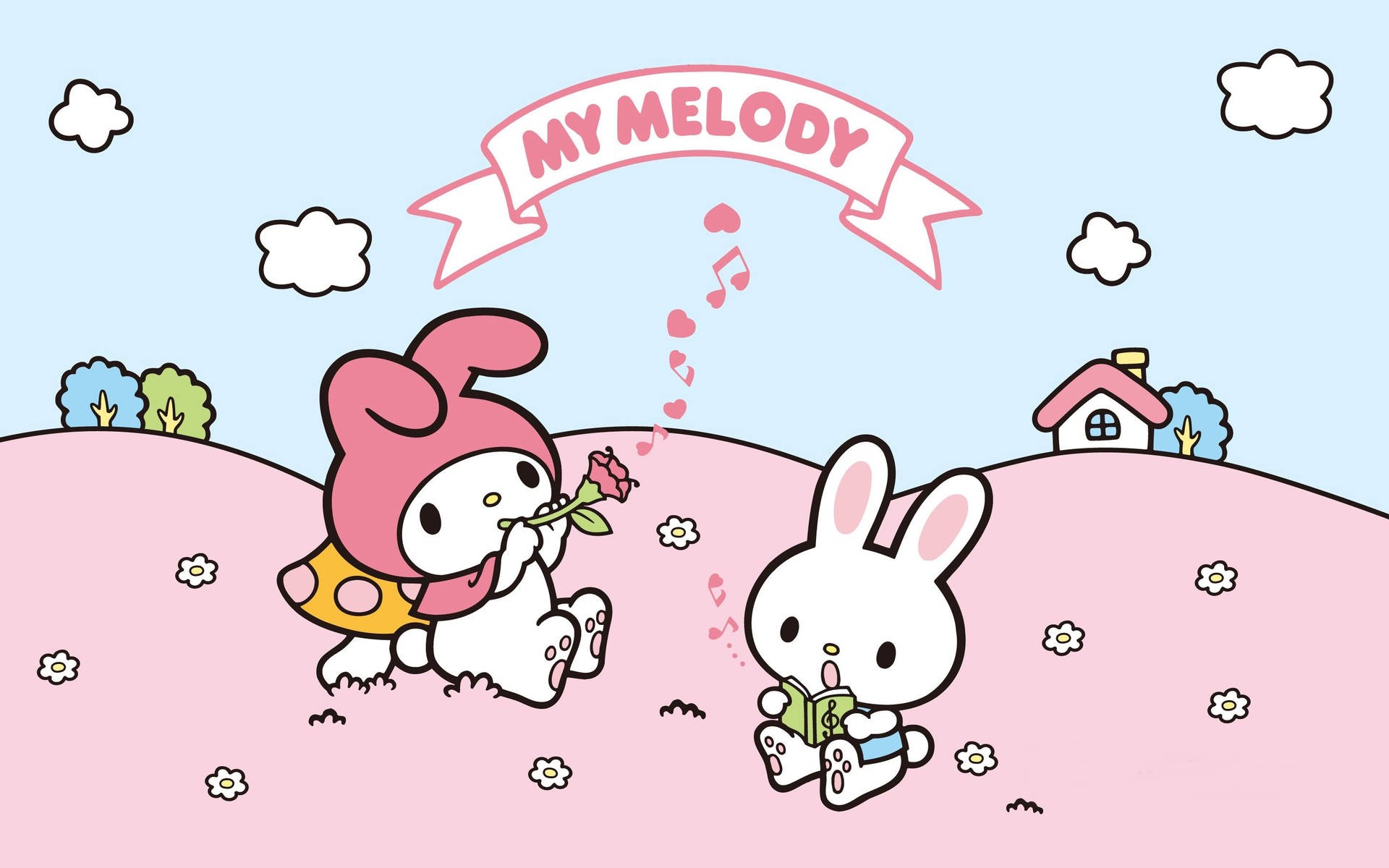 H&igrave;nh nền Melody đ&aacute;ng y&ecirc;u