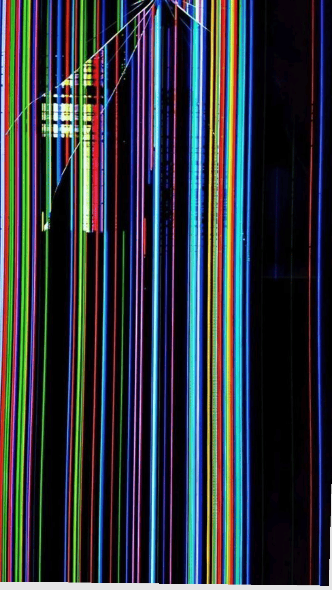 H&igrave;nh nền sọc m&agrave;n h&igrave;nh, nứt m&agrave;n h&igrave;nh iPhone