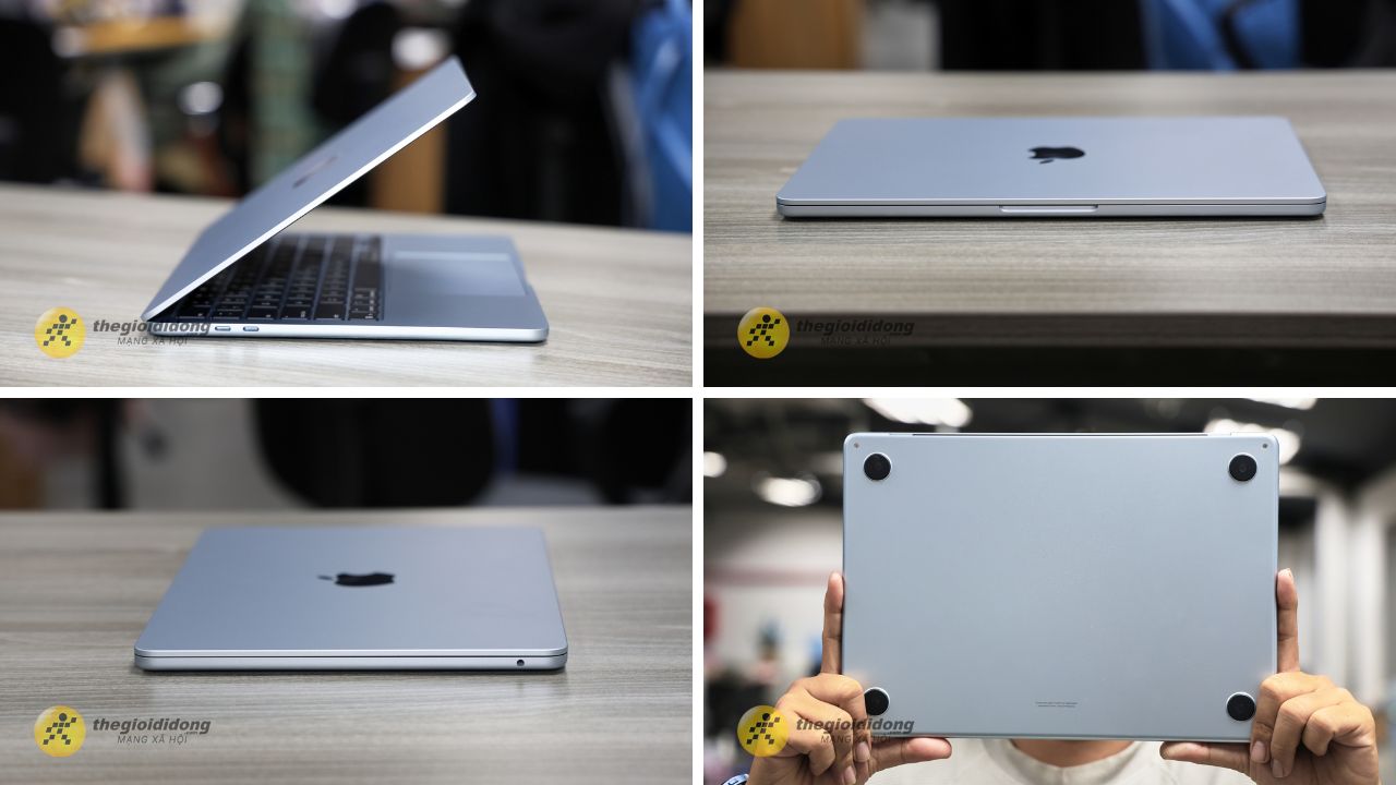 (Hình ảnh thực tế MacBook Air M4) (Hình ảnh thực tế MacBook Air M4)
