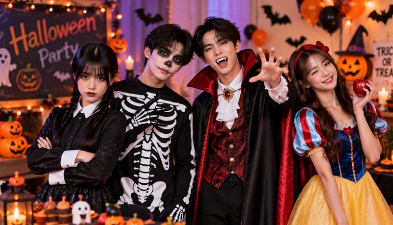 Cách hóa trang Halloween cho nữ thành phù thỷ, công chúa Cách hóa trang Halloween cho nữ thành phù thỷ, công chúa