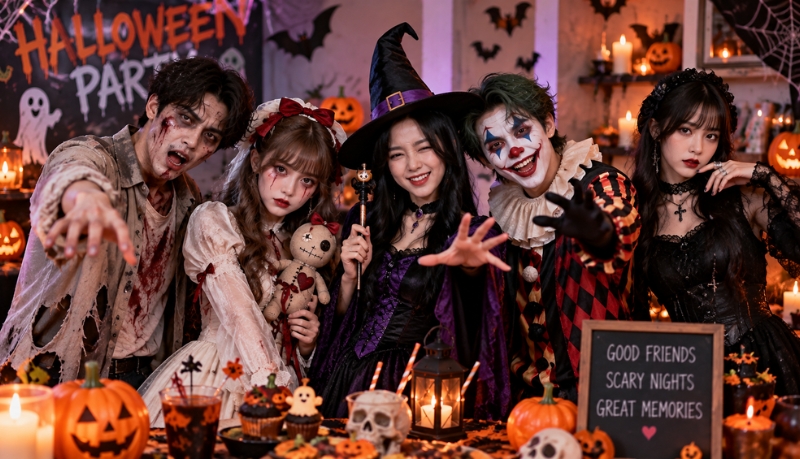 Cách hóa trang cho nam thành Joker, ma cà rồng Cách hóa trang cho nam thành Joker, ma cà rồng