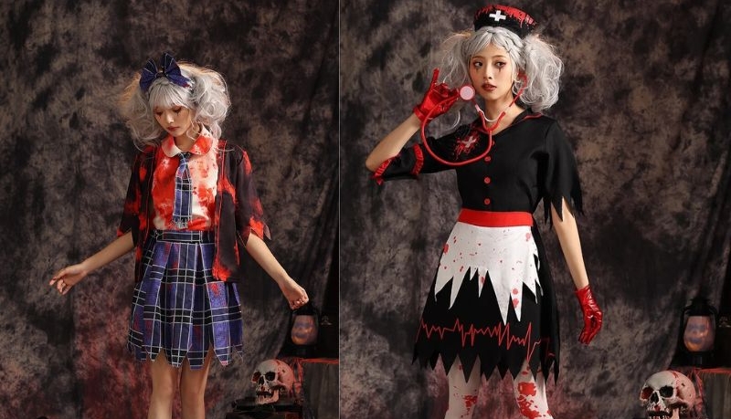 Ý tưởng độc đáo hóa trang Halloween cho nữ Ý tưởng độc đáo hóa trang Halloween cho nữ