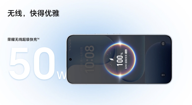 HONOR 500 Pro tích hợp sạc không dây 50W