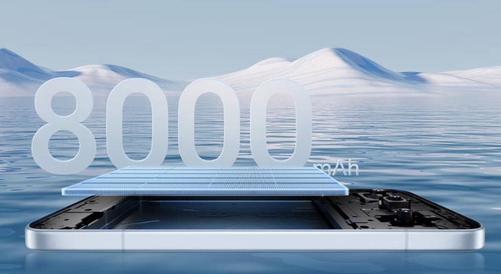 HONOR 500 Series sở hữu viên pin dung lượng khủng lên đến 8000mAh