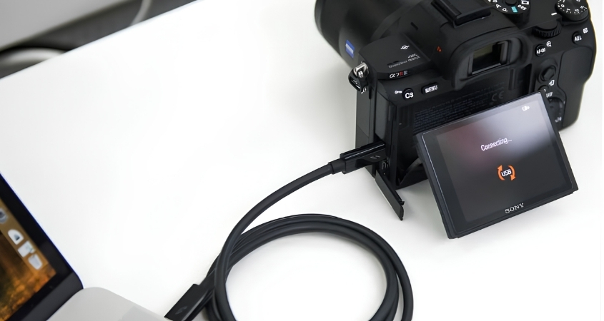 Kết nối máy ảnh Sony với Mac Kết nối máy ảnh Sony với Mac