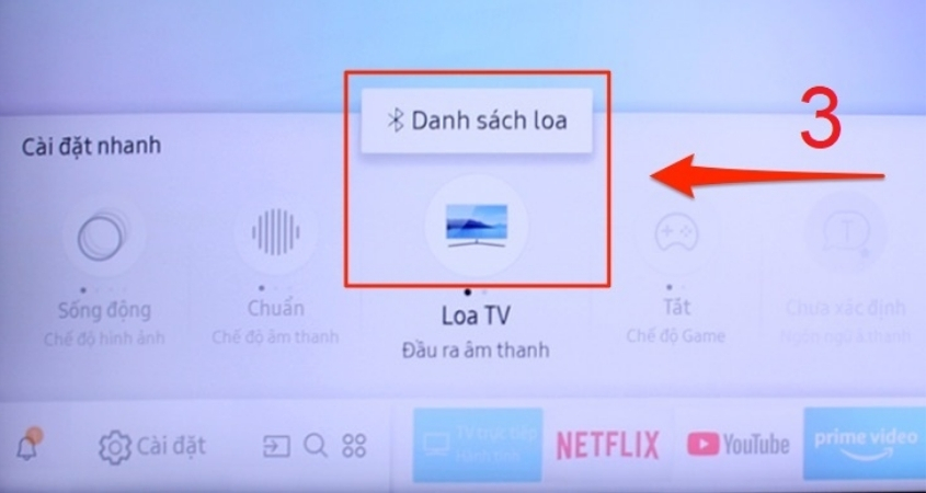 Chọn Danh s&aacute;ch loa