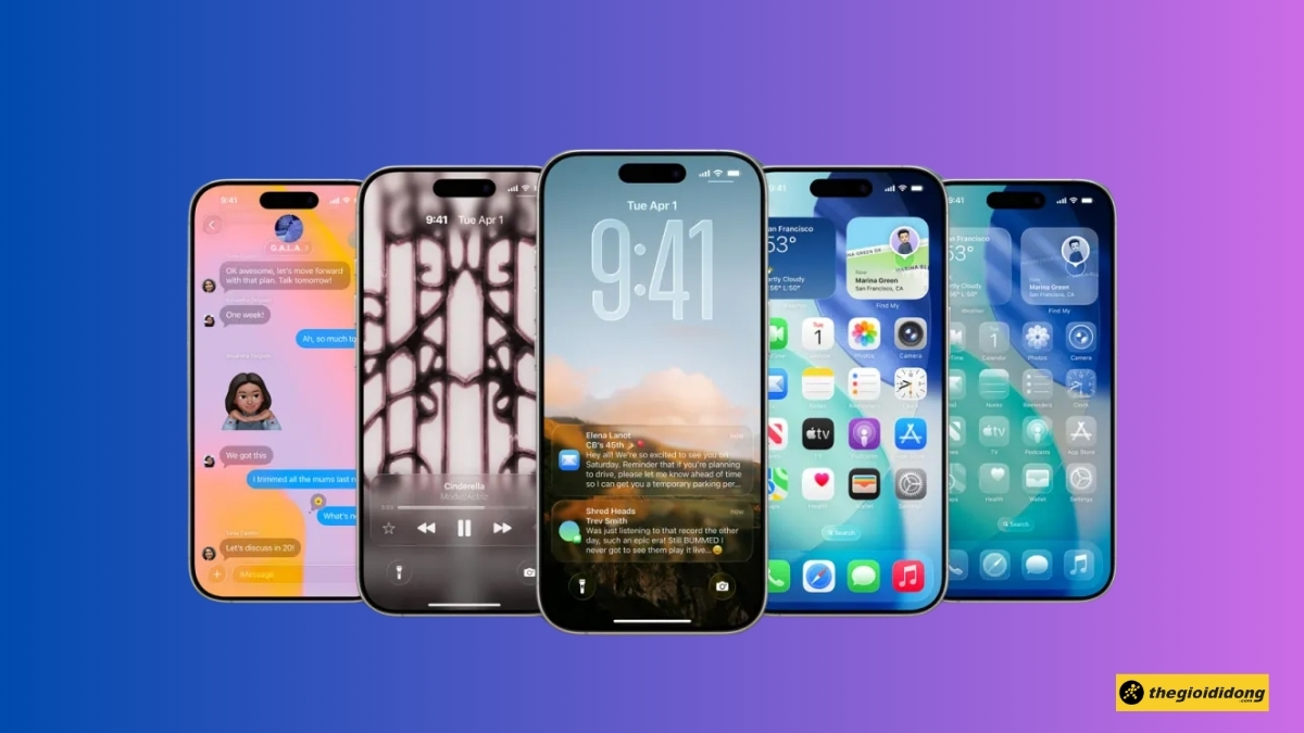 Liquid Glass t&ugrave;y biến độ mờ linh hoạt 