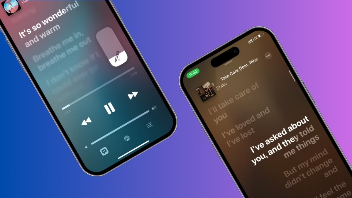 Apple Music hỗ trợ lời b&agrave;i h&aacute;t ngoại tuyến tr&ecirc;n iOS 26.2