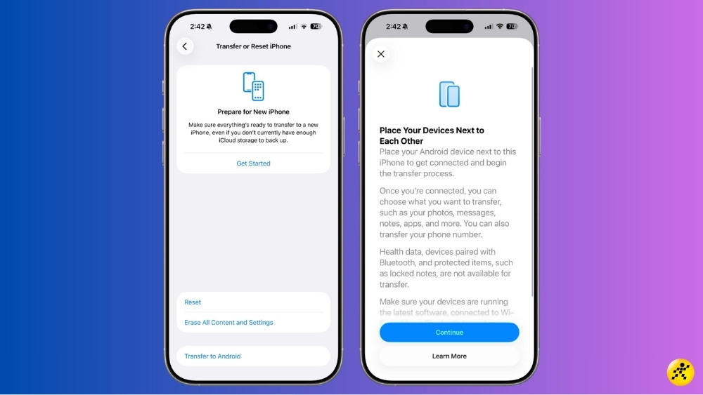 C&ocirc;ng cụ chuyển dữ liệu từ iPhone sang Android 