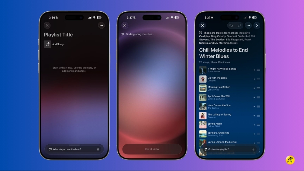 Sân chơi Playlist AI và Giao diện Apple Music mới Sân chơi Playlist AI và Giao diện Apple Music mới