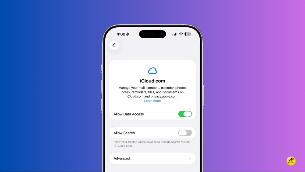 Quản lý dữ liệu trực tuyến với iCloud Web Settings Quản lý dữ liệu trực tuyến với iCloud Web Settings