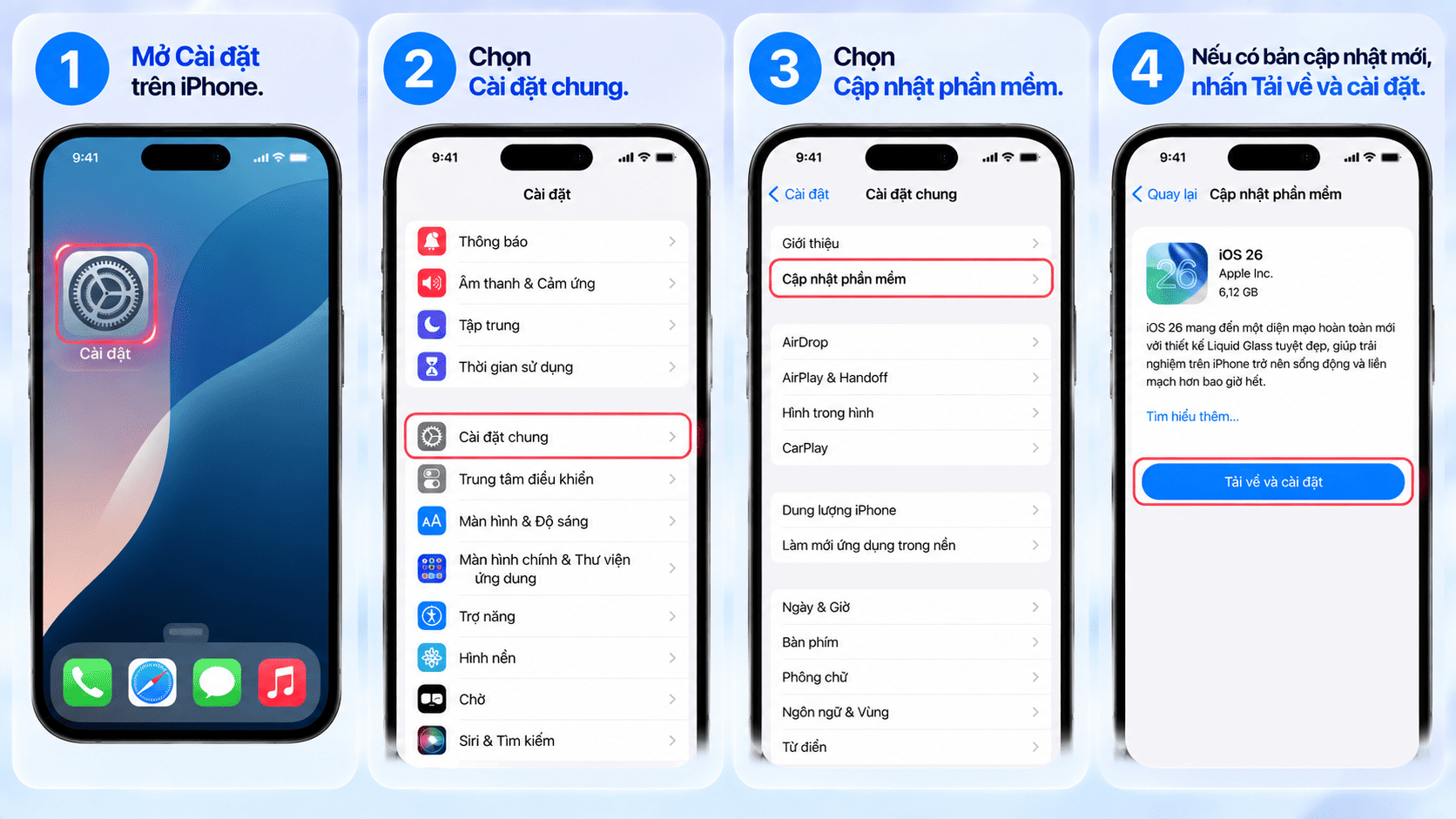 Cách kiểm tra và cập nhật iOS mới nhất Cách kiểm tra và cập nhật iOS mới nhất