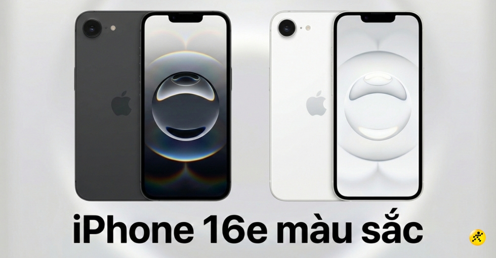 iPhone 16e c&oacute; 2 m&agrave;u