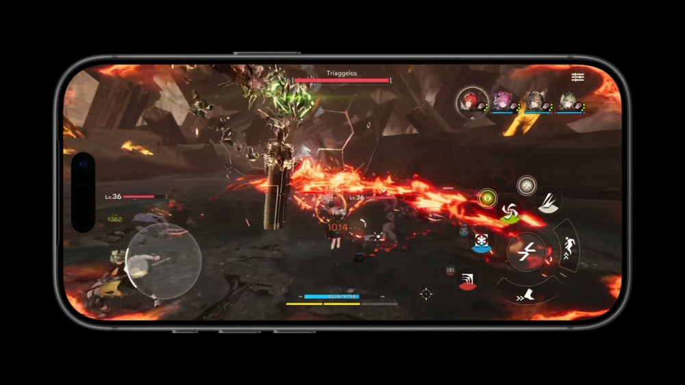 Chơi game mượt m&agrave; tr&ecirc;n iPhone 17 Pro