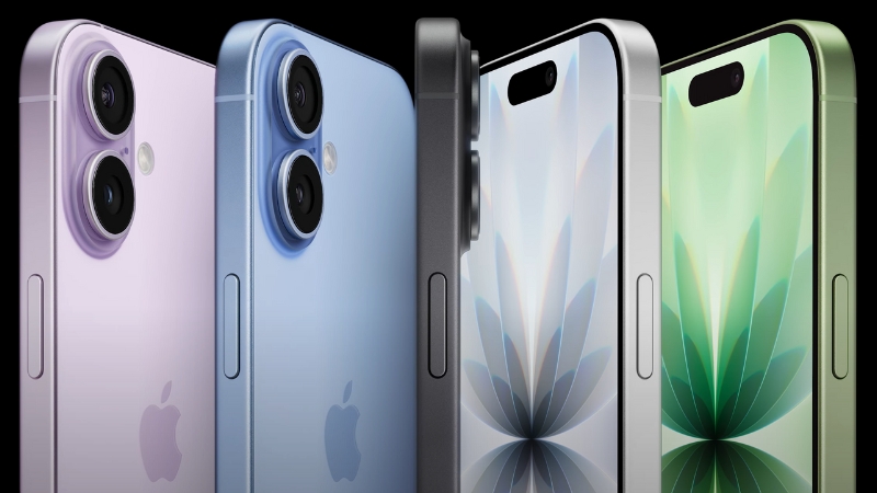 Bảng màu iPhone 17