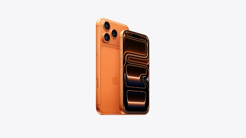 Màu Cam Vũ Trụ trên iPhone 17 Pro và iPhone 17 Pro Max