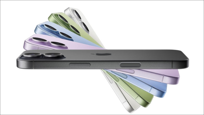 iPhone 17 bản ti&ecirc;u chuẩn gồm 5 m&agrave;u