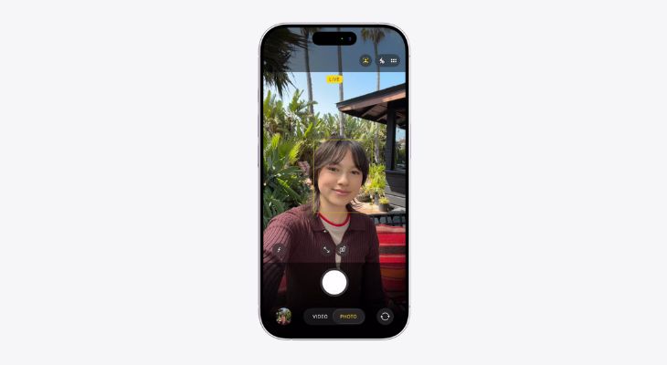 iPhone 17 sở hữu camera selfie nâng lên 18MP với tính năng Center Stage giúp cho ảnh và video selfie sắc nét