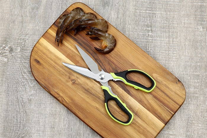 Kéo nhà bếp đa năng thép không gỉ 2Cr13 Delites SKI111 có tay cầm chắc chắn, cầm nắm thoiả mái dễ làm việc bếp núc