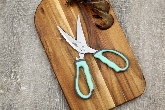 Kéo nhà bếp đa năng thép không gỉ 2Cr13 Delites SKI099 với nhiều mẫu mã là lựa chọn tiện ích cho công việc nội trợ